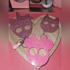 Epoxy Resin Safety Keychain Knuckle Busters